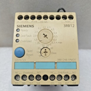 Relais De Surcharge lectronique SIEMENS 3RB12461PM20  TEST O