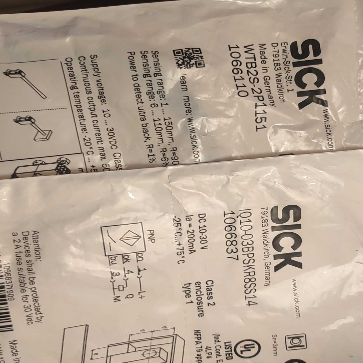 sick传感器如图 一个[浩蓉商户]