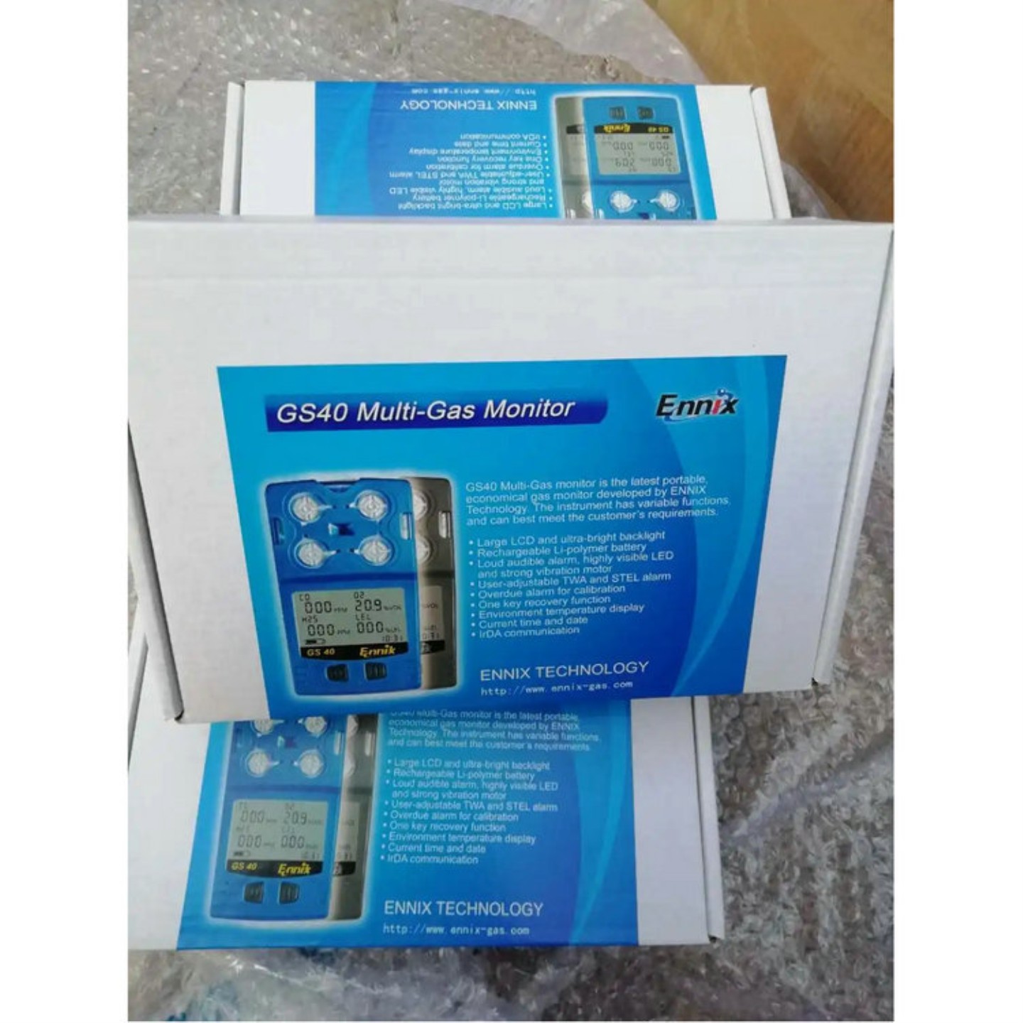 售前询价德国Ennix恩尼克斯GS40可携式有毒有害气体检测仪四合一