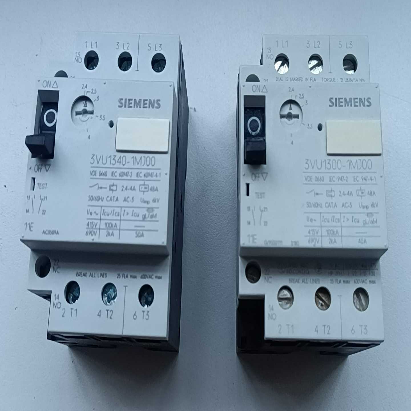 低压断路器3VU1340-1MJ00，3VU1300-询价