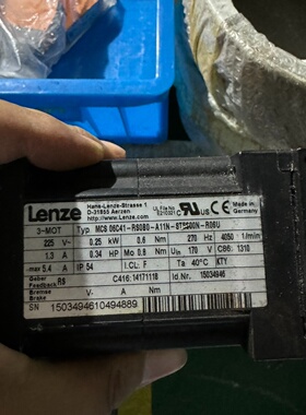 伦茨电机MCS06C41RS0B0A11NST5S0议价