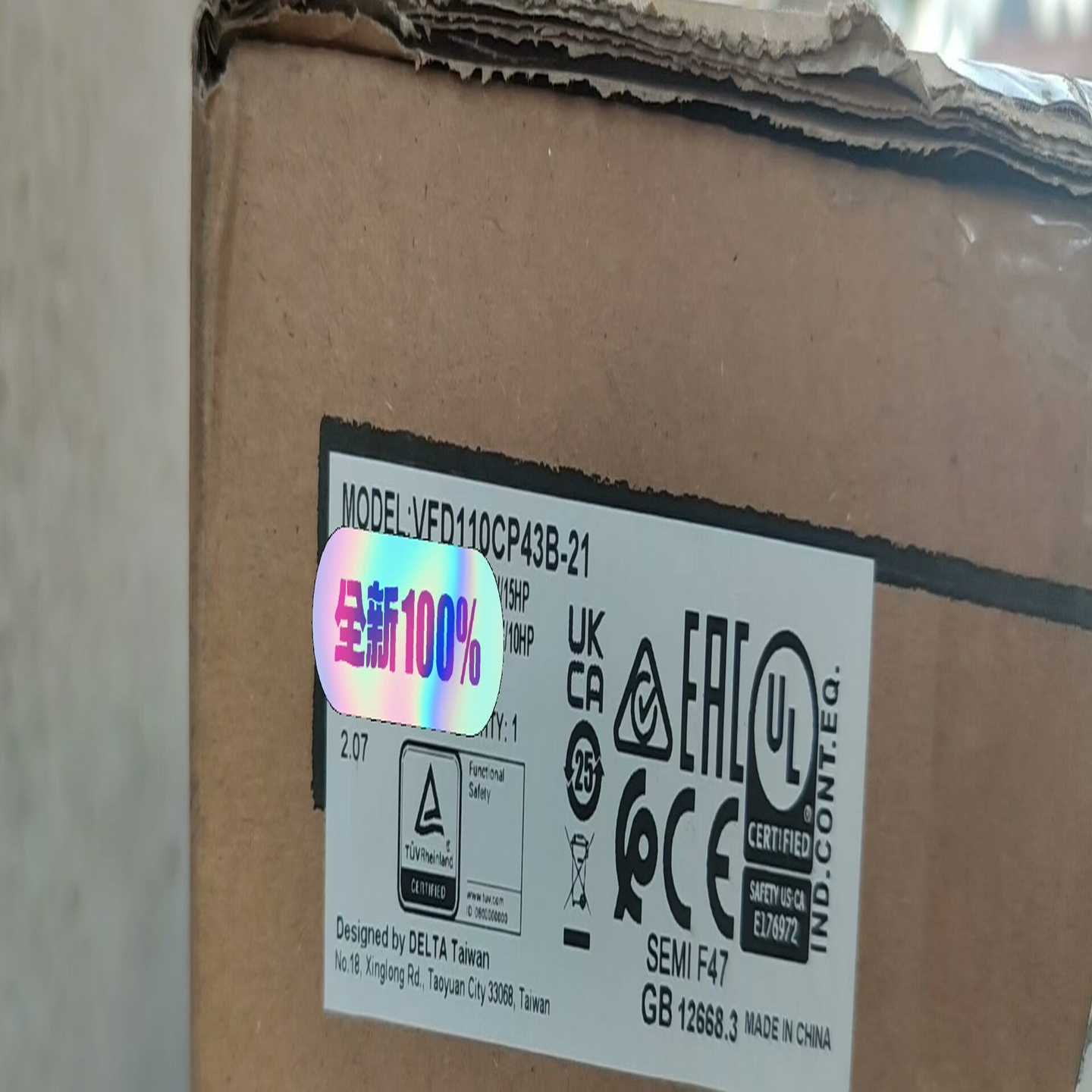 VFD110CP43B-21，全新原装