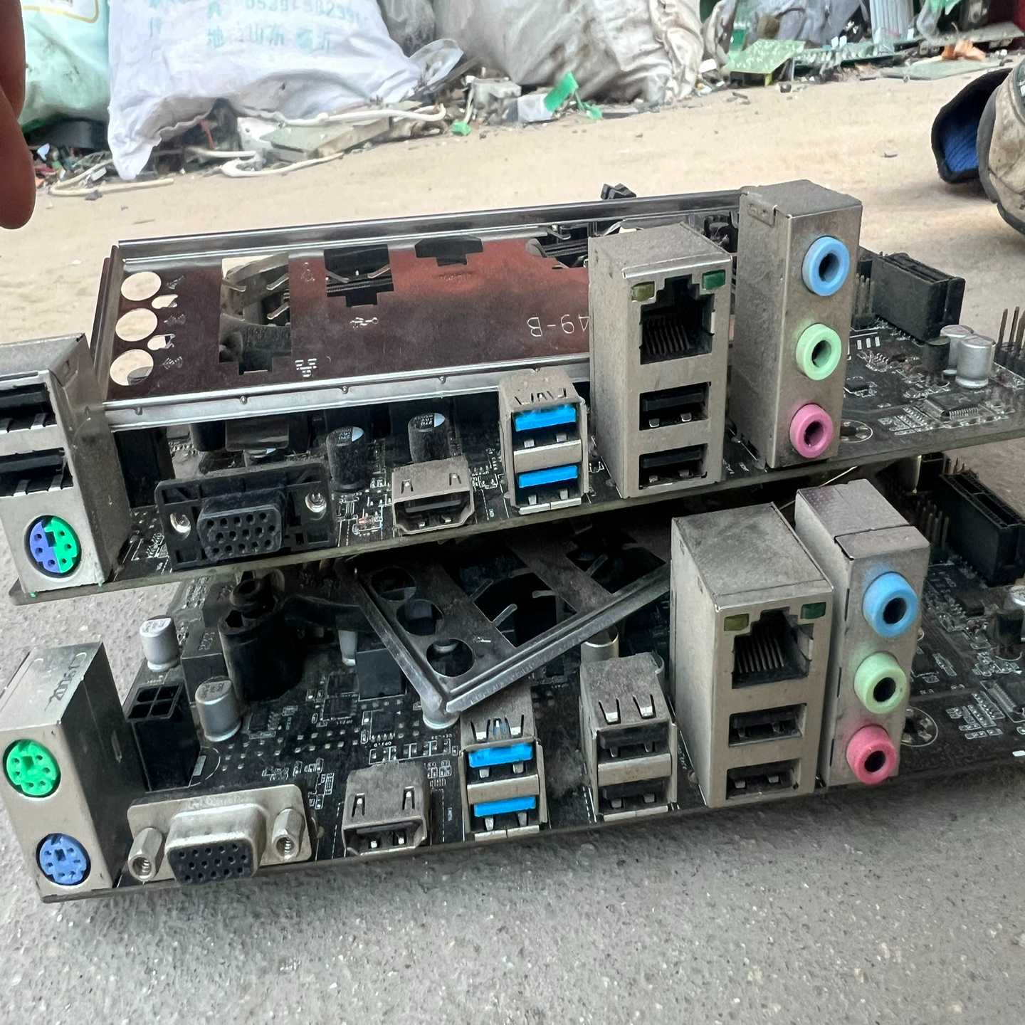 议价影驰h410mv2暗影带挡板i3-10100f板u拆