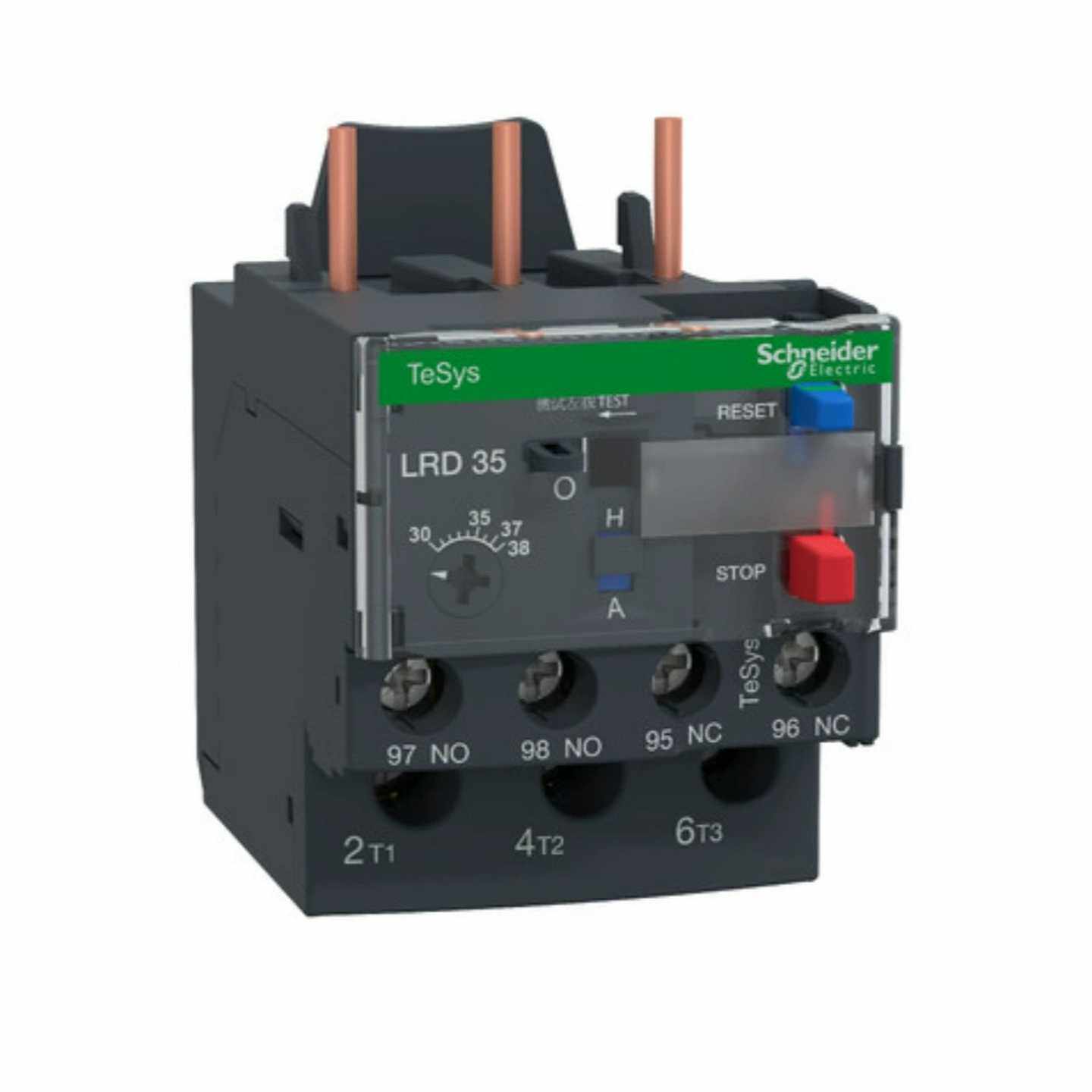 正品施耐德热继电器LRD35C