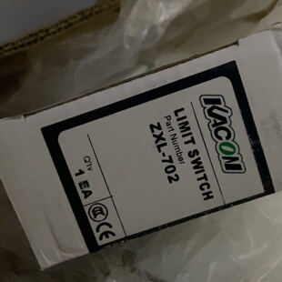 原厂凯昆行程开关ZXL702一共50个可代替WLC 询