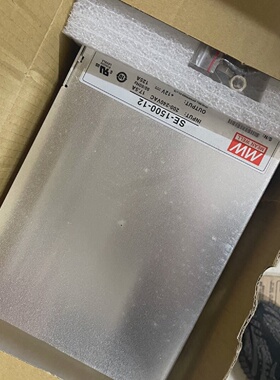 台湾明纬正品电源SE-1500-12大功率1500SE-1500-241224
