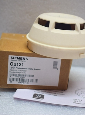 ??SIEMENSOP121PHOTOELECTRICSMOKEHEATDETECTOR16-27VDC