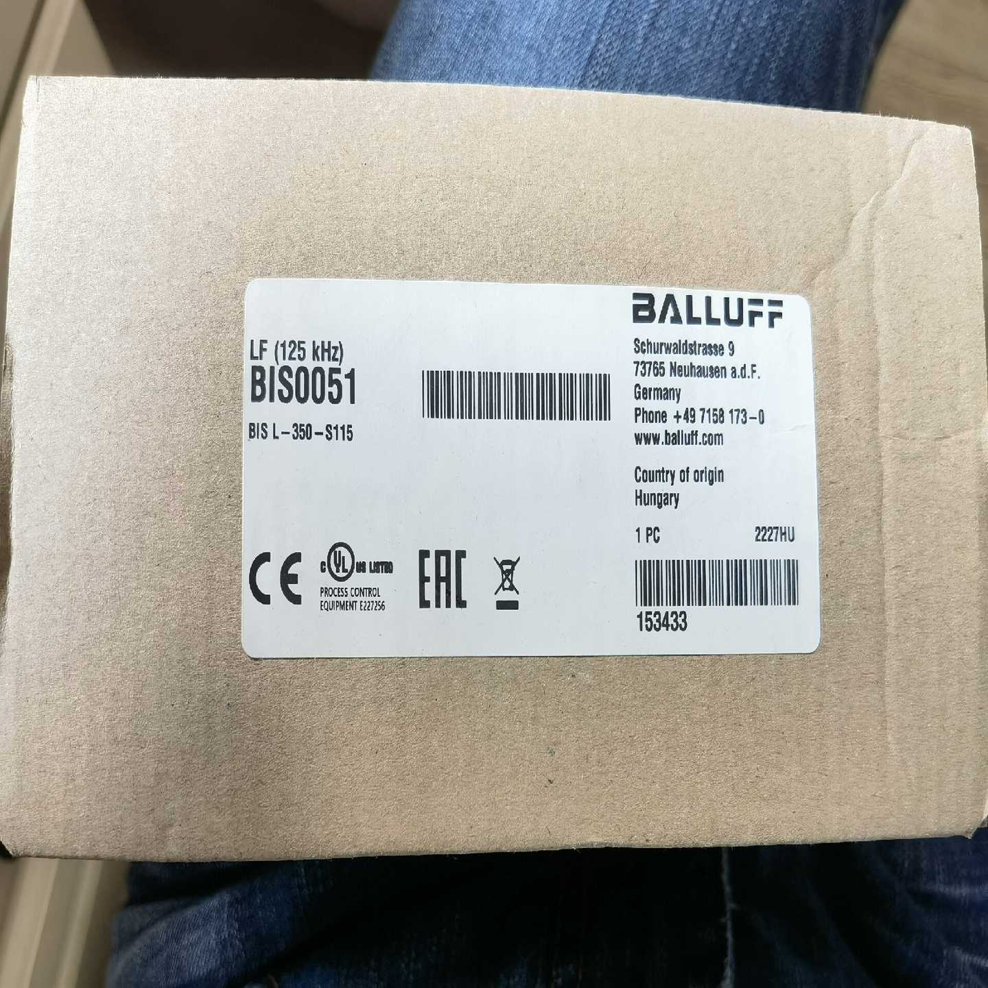 巴鲁夫BALLUFF低频读写头BIS0051,BISL-3询价