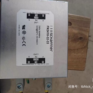 Schaffner电源滤波器FN24103233-询