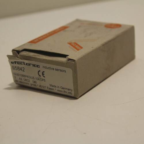 IFM II5842 IIA3015BBPKG Inductive Sensor NEW