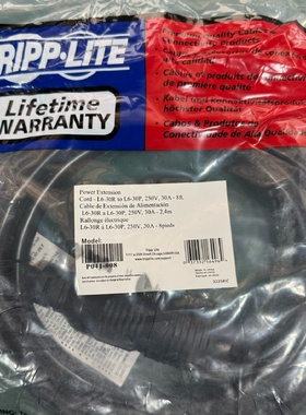 TrippLite重型电源延长线30A10AWGN-议价