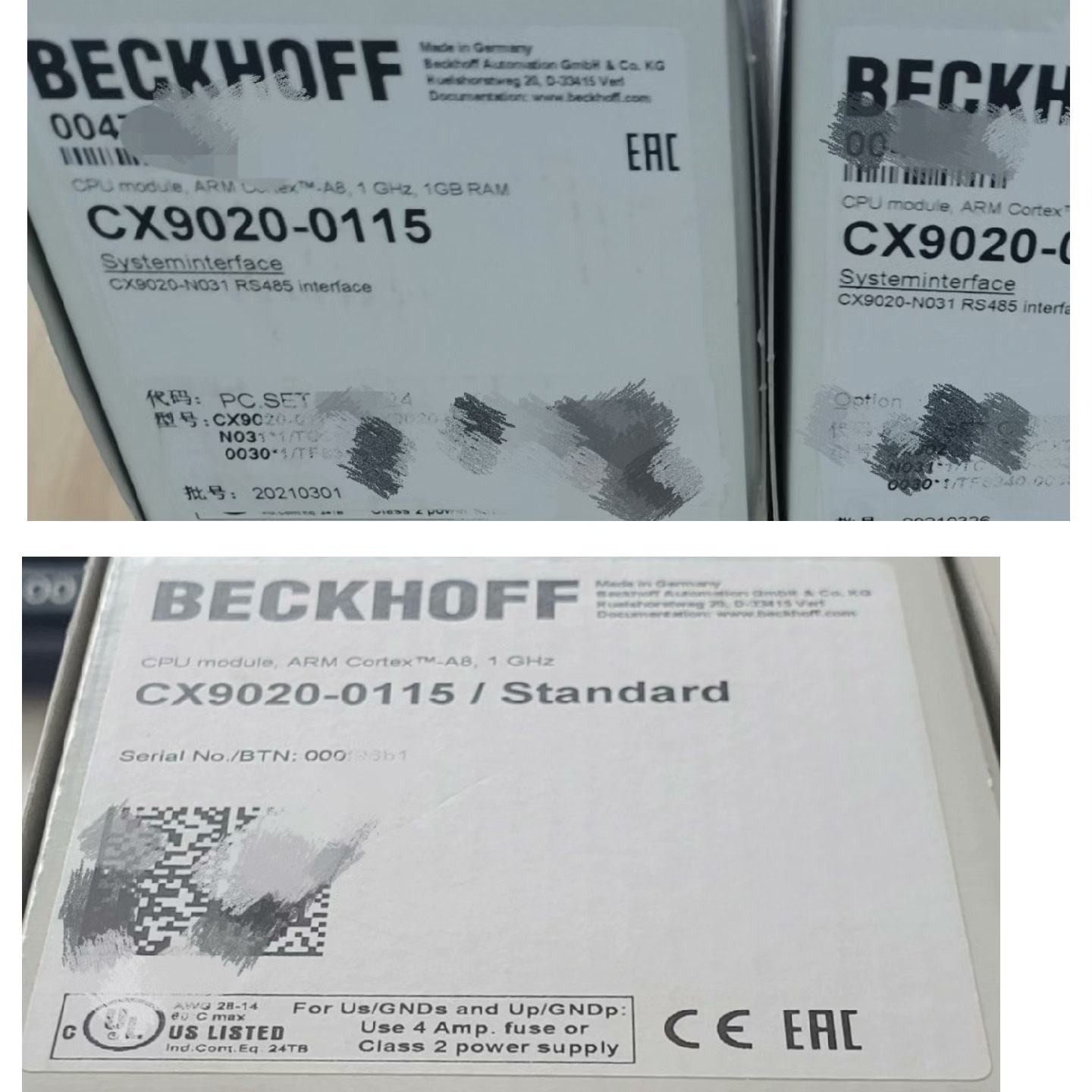 议价--CX9020-0115，倍福全新原装模块，强调现货，不要再问