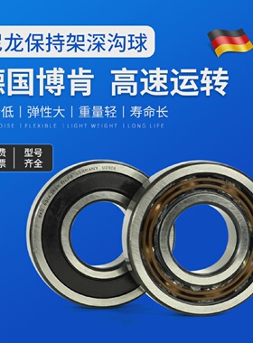 BKD德国进口发电机轴承6000尼龙保持架60016002滚珠轴承大全6003