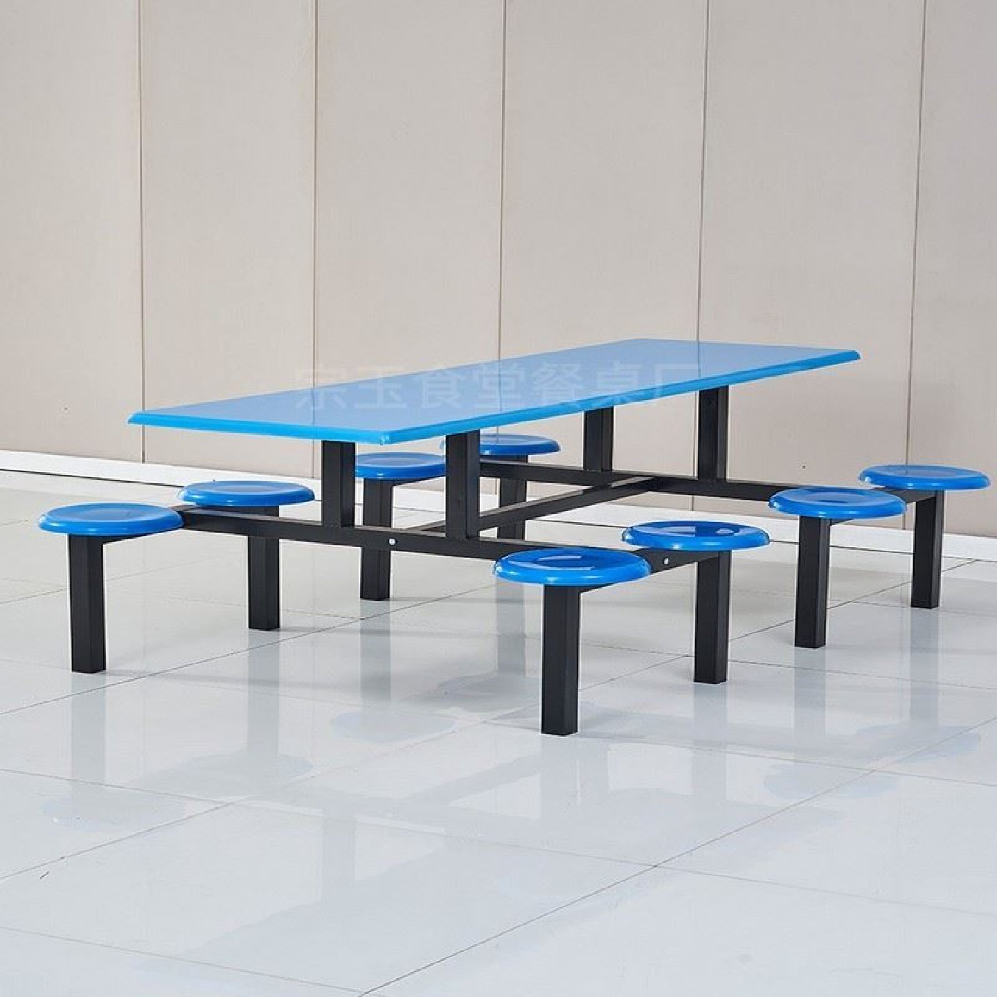 学校学生不锈钢食堂餐桌椅组合公司员超市小吃店饭堂4人餐桌椅8人,住宅家具,不锈钢/PVC餐桌,淘宝优惠券,粉丝福利购,淘宝优惠卷