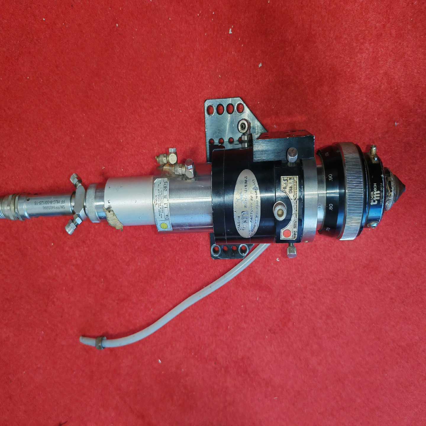 二手德国进口LASERMECH光纤激光切割机切割头，拆机下--议价商品