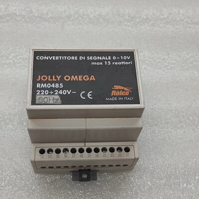 JOLLY OMEGA RELCO RM0485 SIGNALWANDLER 220240V
