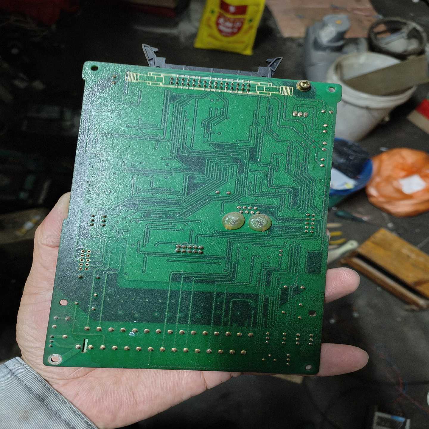 议价拆机西驰cfc610-4t0370pna变频器主板，37kw