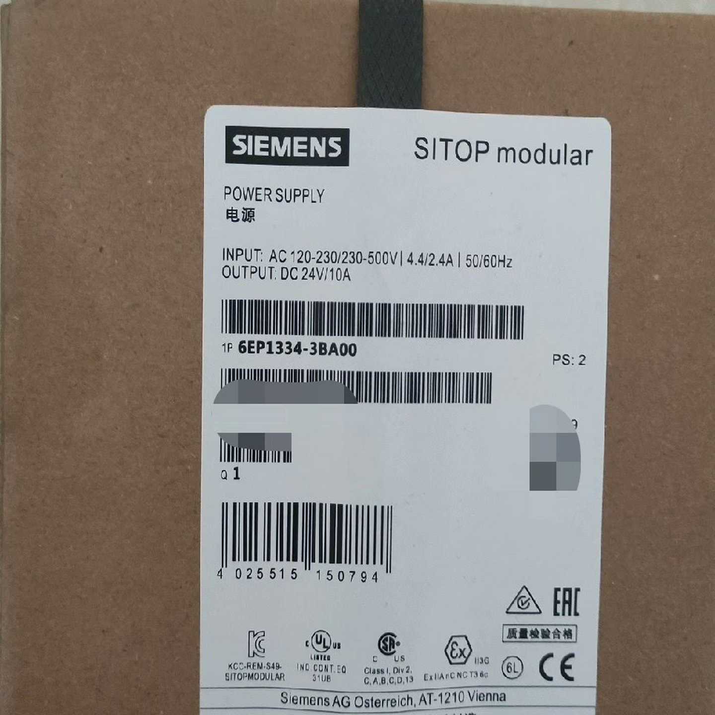 开关电源6EP1334-3BA006EP133询价