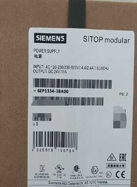 开关电源6EP1334-3BA006EP133询价