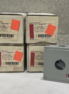 CUTLERHAMMER 10250TN1 OILTIGHT ENCLOSURE SURFACE MOUNTING LO