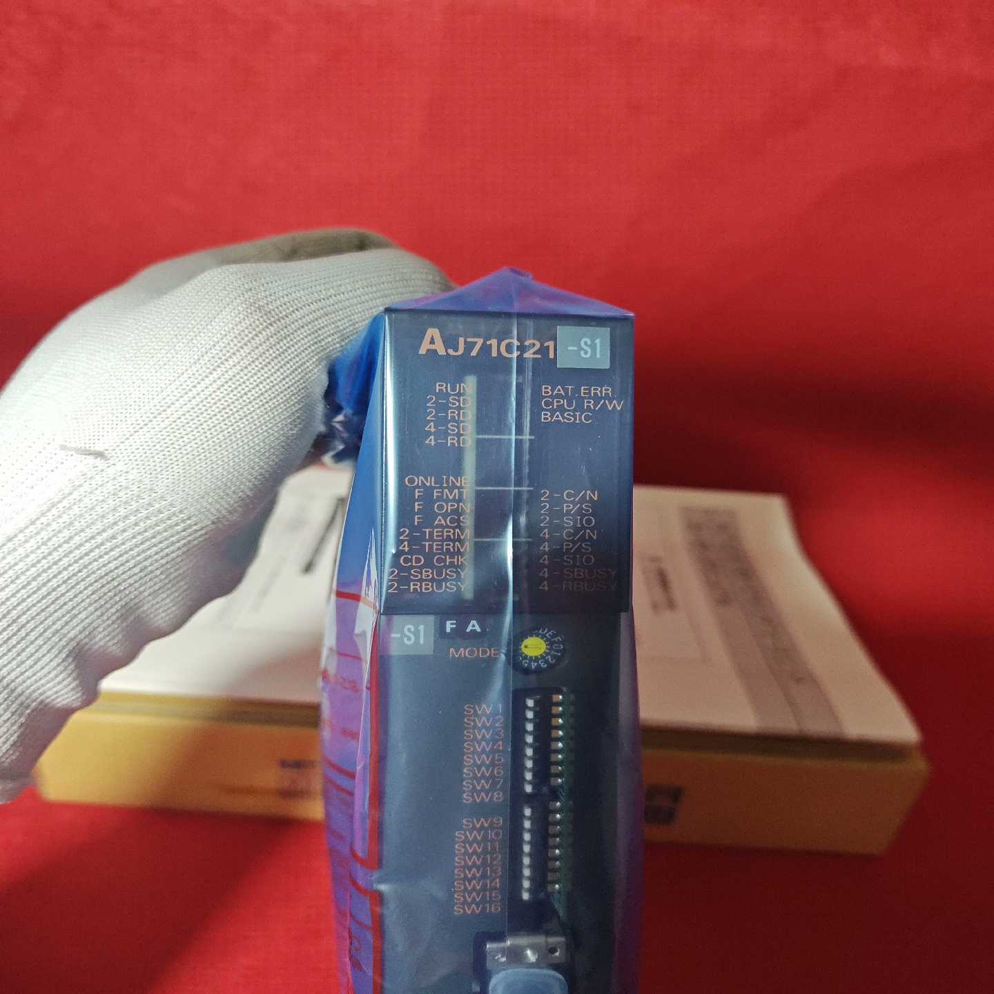 AJ71C21-S1三菱大A系列PLC模块，全新原装正品！