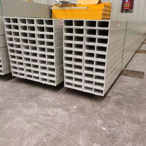 玻璃钢防腐檩条可切割房屋车间顶棚承重FRP檩条厂家玻璃钢日字管