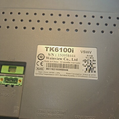 询-触摸屏触控屏威纶TK6100iV5WV触摸屏功