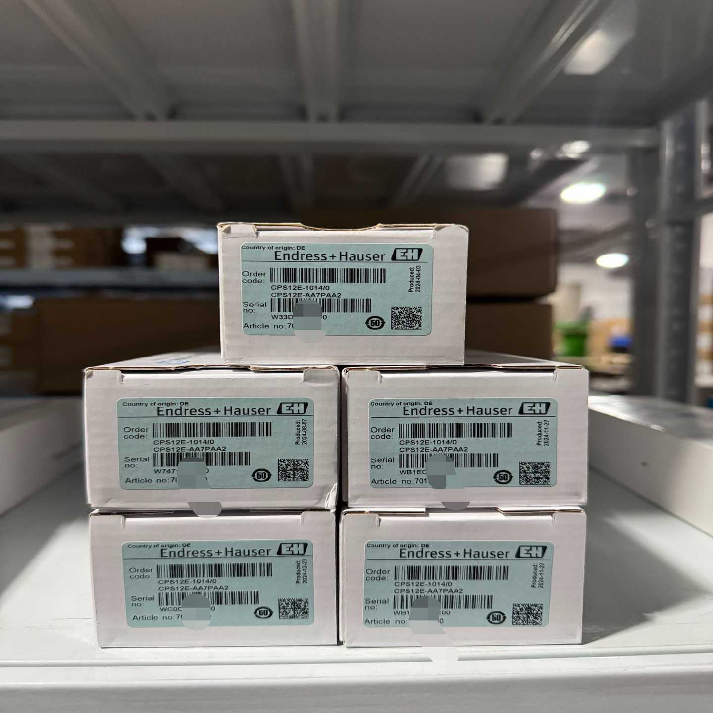 询价全新正品EndressHauserPH电极，型号CPS1