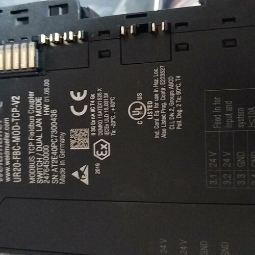 询价-魏德米勒UR20FBCMODTCPV2模块德国