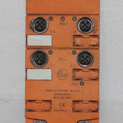 IFM AC2464 CompactLine M12 4DI M12 ASInterface CompactLine m