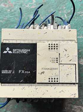 三菱PLCFX3SA-20MR-CM原装拆机，功--议价商品