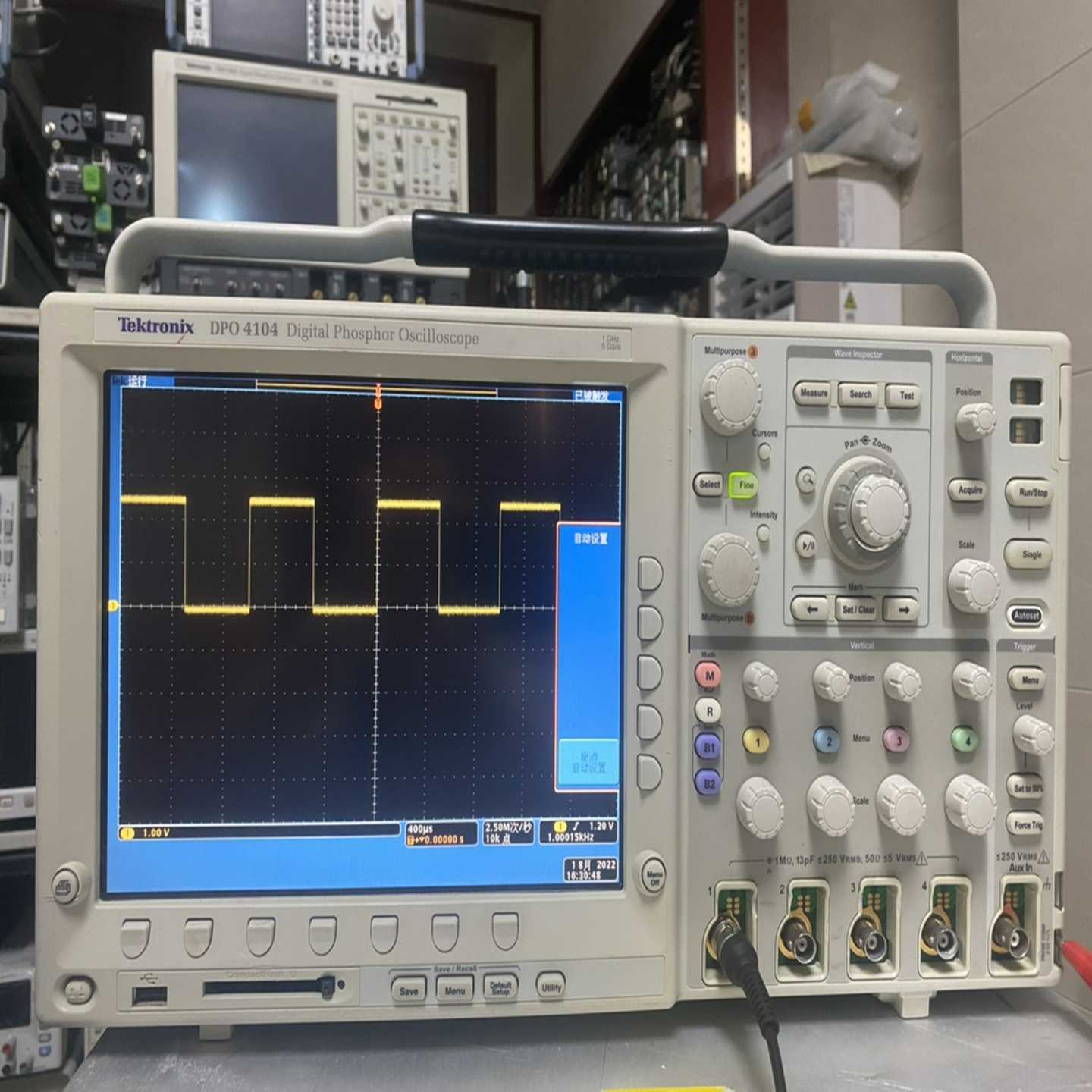 议价泰克DPO4104数字存储示波器1G示波器5GS/s采样仪器9成新适
