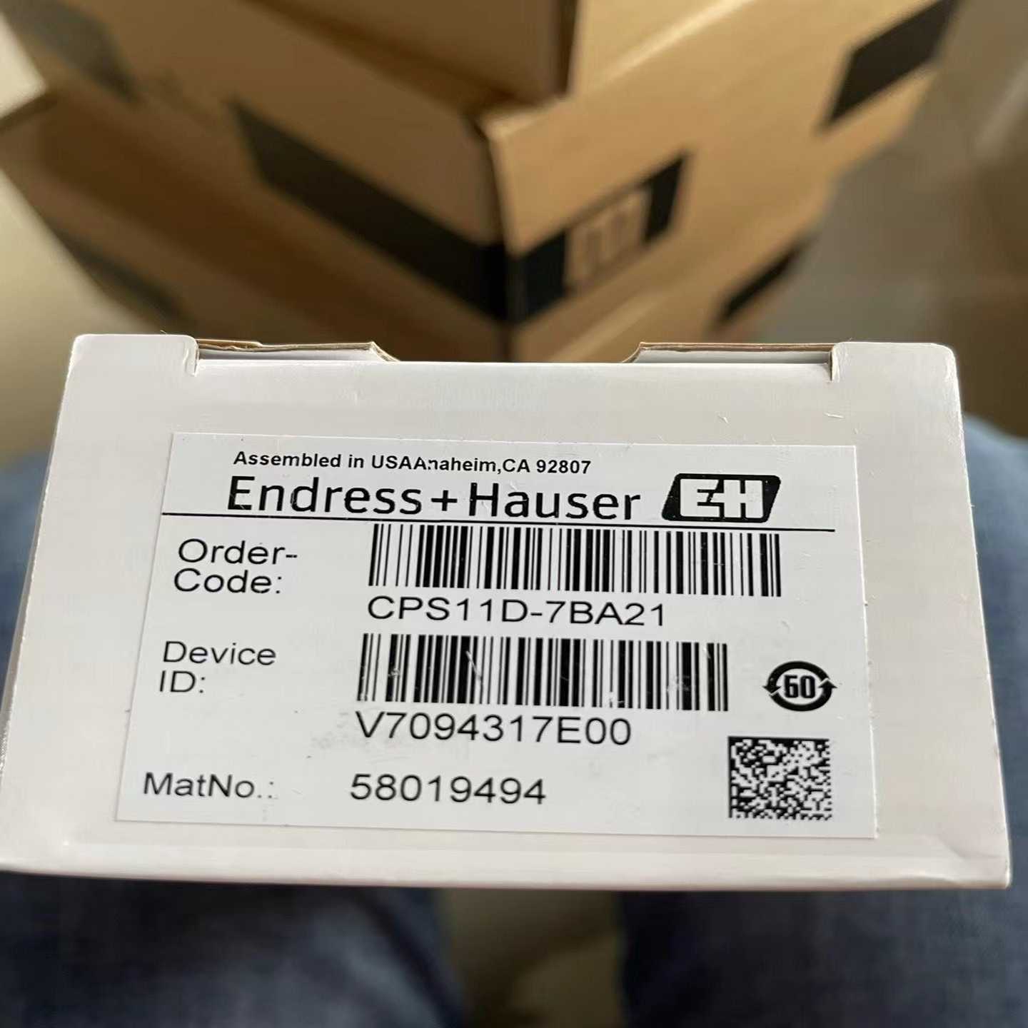 CPS11D-7BA21PH电极恩德斯豪斯EH电极（零零电子）