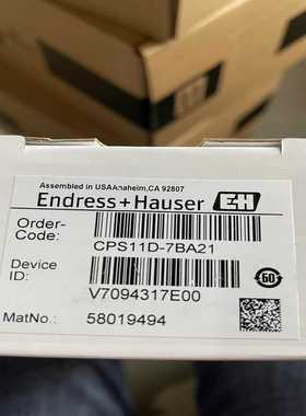 CPS11D-7BA21PH电极恩德斯豪斯EH电极（零零电子）