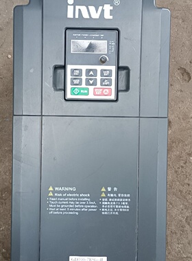 拆机英威腾GD1007R5G4变频器电压380V功率7-议价