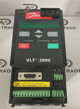 DanfossVLT2800,195N1031,VLT2811PT4B20STR1DBF10A00C0