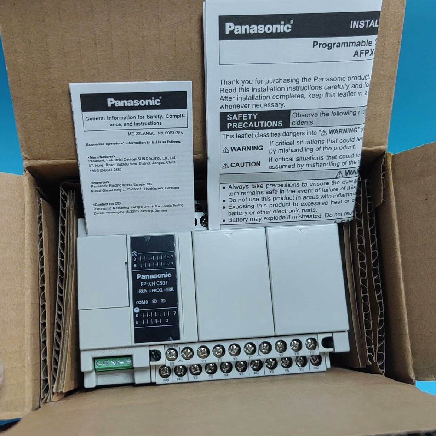 全新原装正品松下PLC 可编程控制器 FP-XH C30T--议价商品