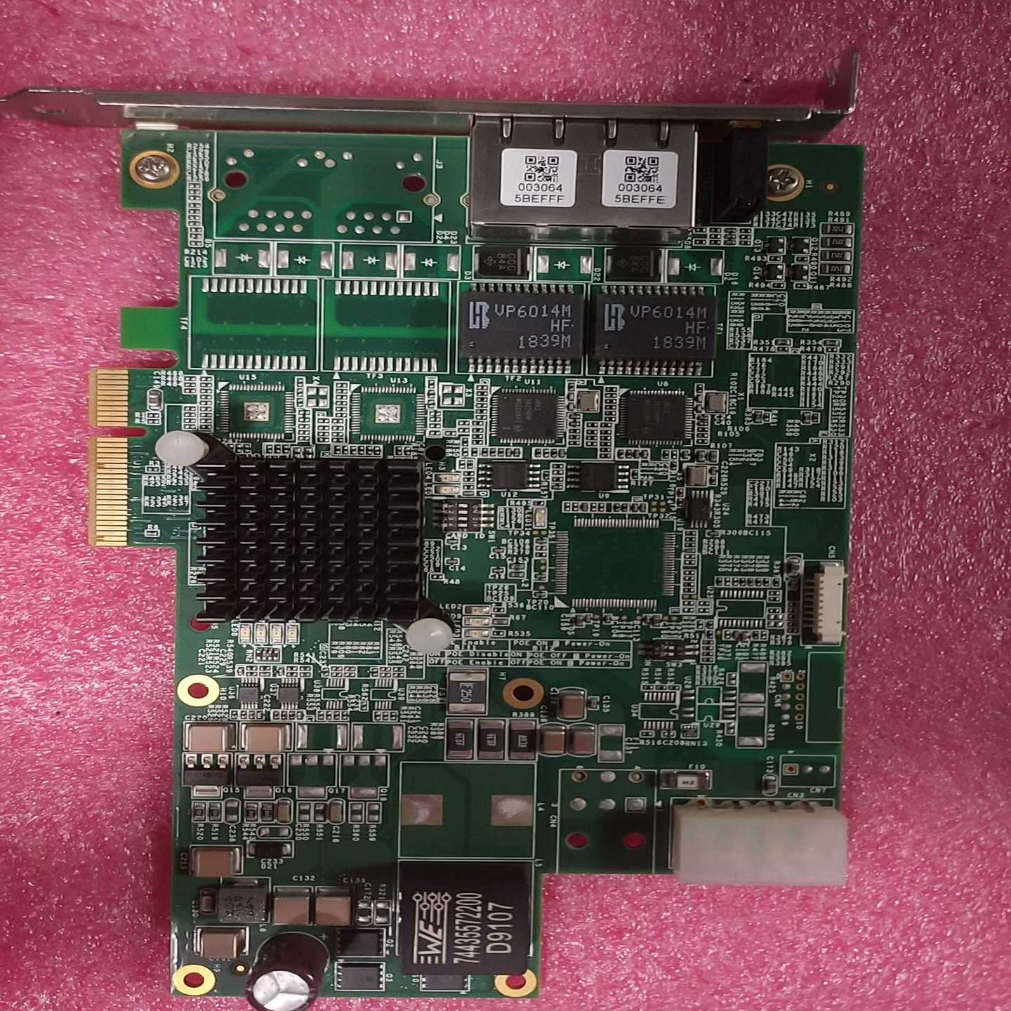 【议价】凌华双通道PoEW图像采集卡PCIe-GIE72C