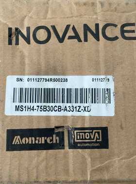 【议价】汇川电机MS1H4-75B30CB-A331Z-XD，原适用