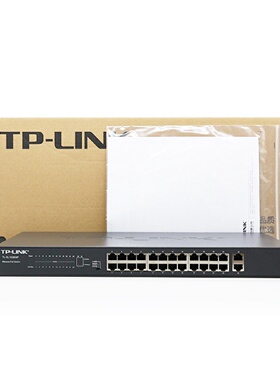TP-LINK千兆上联SL1226MP监控网络242口工业汇聚POE供电的交换机