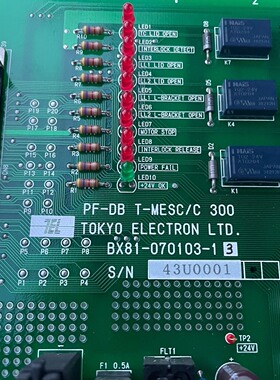 TEL BX8107010313 PFDB TMES议价