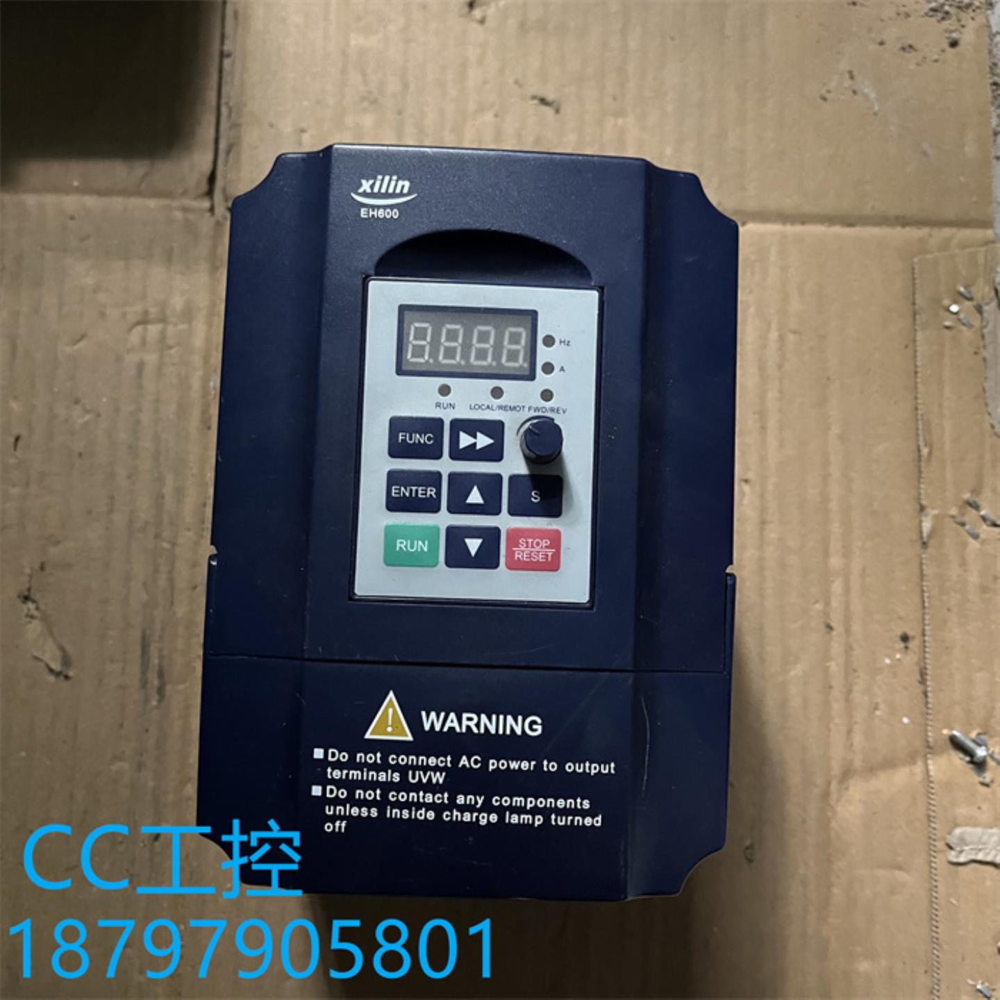 xilin西林变频器EH600系列EH620A22DB220V 22KW 二手现货测试好
