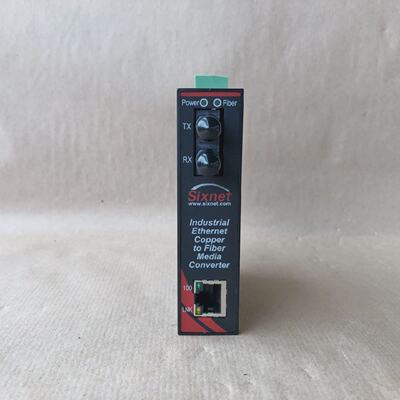 RED LION SIXNET SL2ES2ST ETHERNET COPPER TO FIBER MEDIA CONV