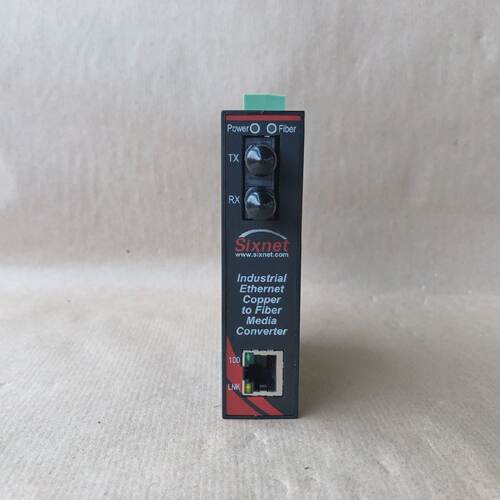 RED LION SIXNET SL2ES2ST ETHERNET COPPER TO FIBER MEDIA CONV