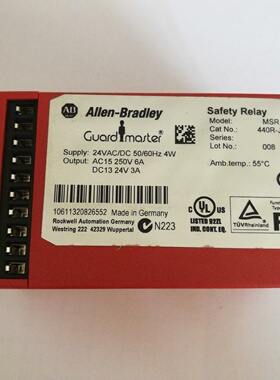 议价全新原装A-B罗克韦尔 MSR121RT 440R-J23102 继电器现货