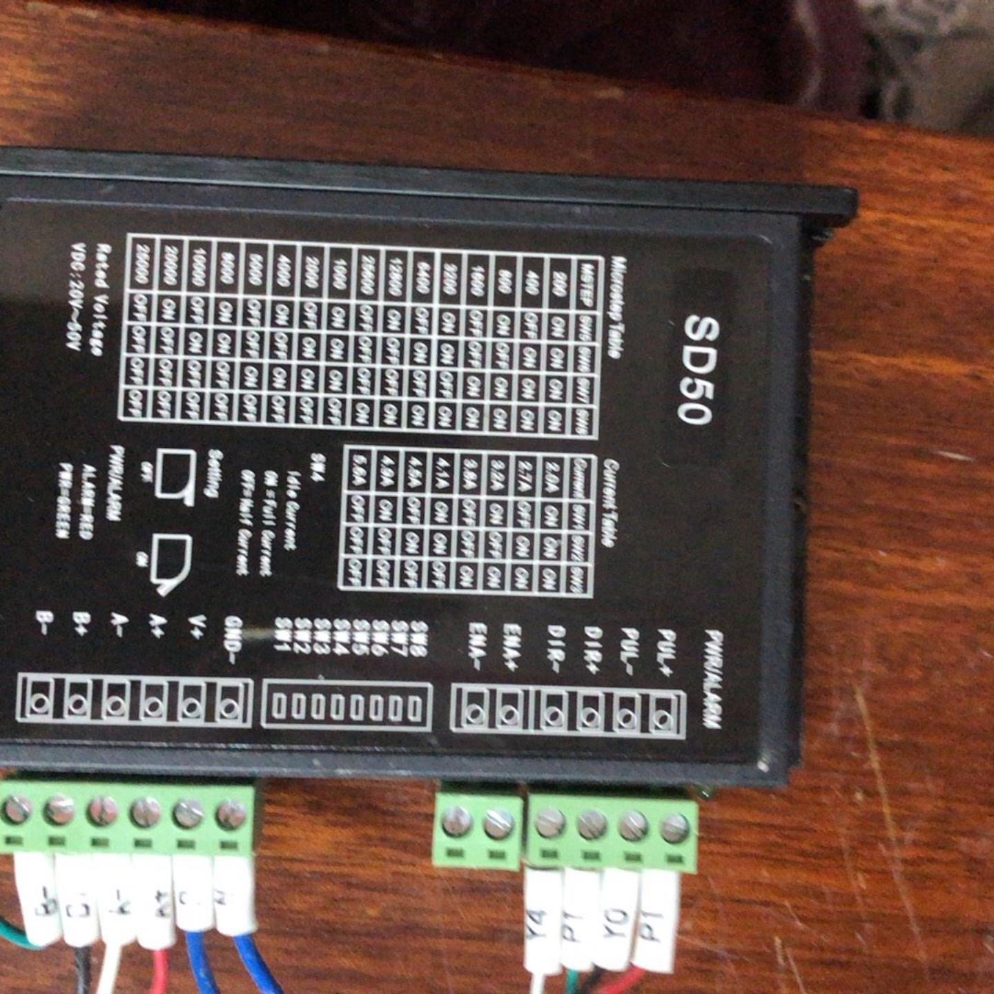 步进电机驱动器SD50实物如图、询价