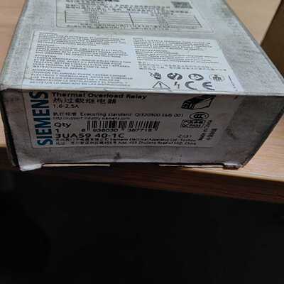 询价热过载继电器3UA5940-1C，1.6-2.