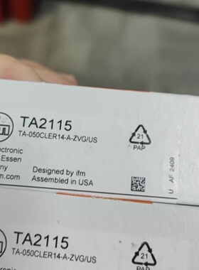 寻IIFM易福门温度传感器TA2115