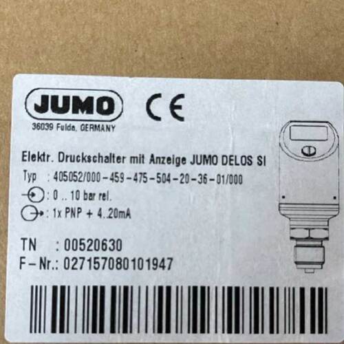 议价Jumo 00520630 久茂感测器405052/000