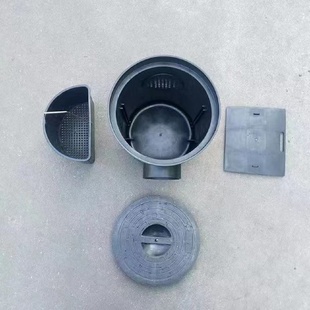 小型隔油井污水处理隔油池塑料检查井老王PE隔油池厨房毛发分离器